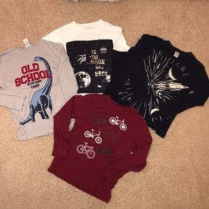 Gymboree Boys LongSleeve Tees Bundle Size 8